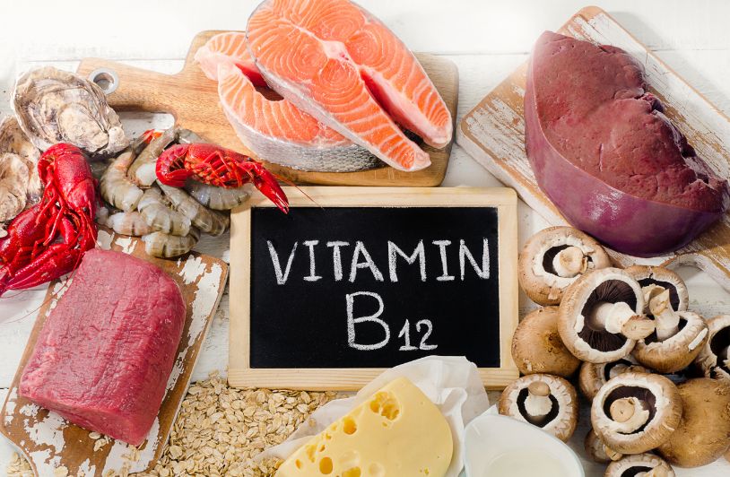 What are the health benefits from Vitamin B12?