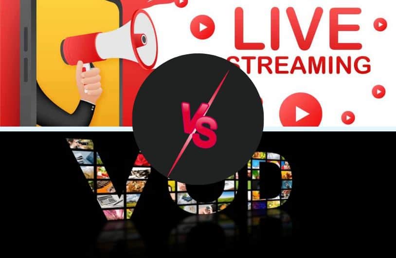 Difference Between Live Streaming and VOD in 2022