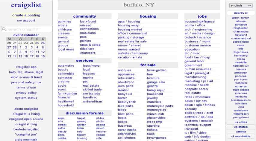 Buffalo Craigslist: The Advantages of Buying and Selling