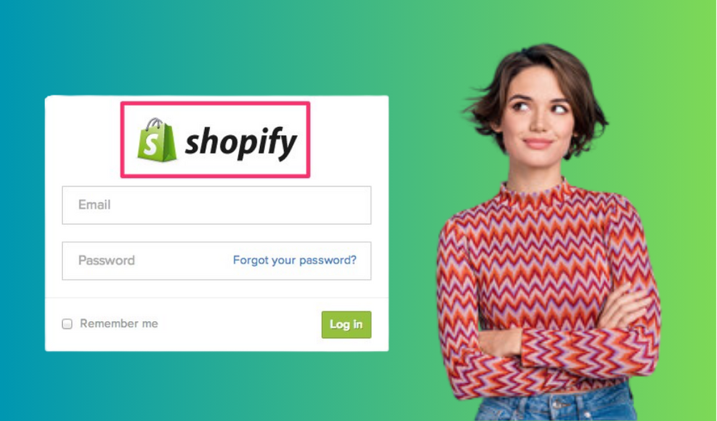 Login into Shopify