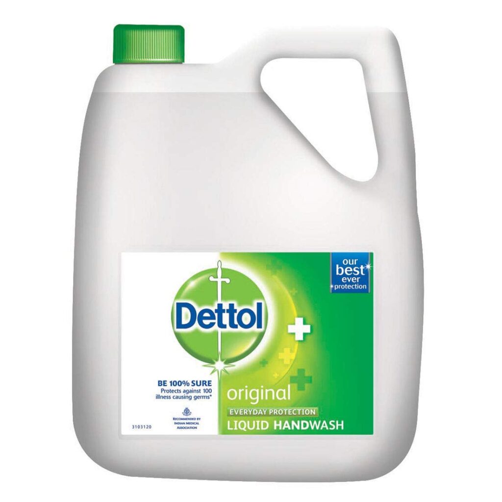 Dettol antiseptic liquid 5-liter package