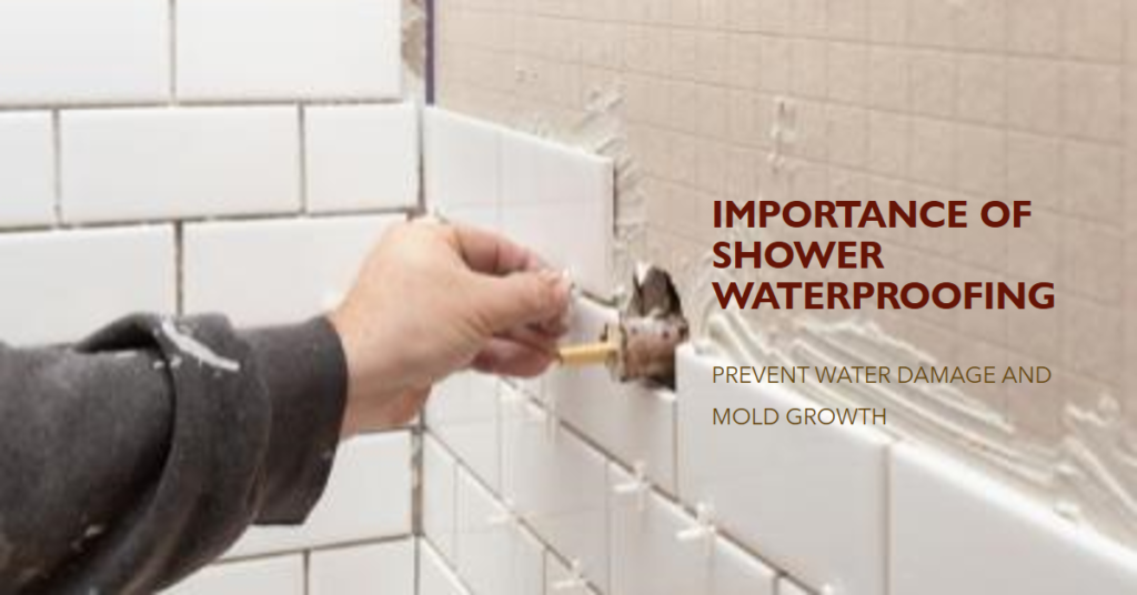 Shower waterproofing Why it is necessary
